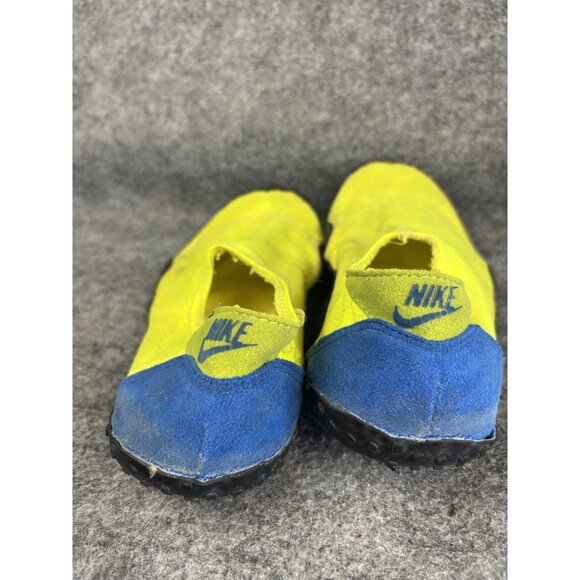 Vintage Nike Aqua Sock Shoes Yellow Blue Made In USA‎ Medium Water Swim Surf 80s main image 5